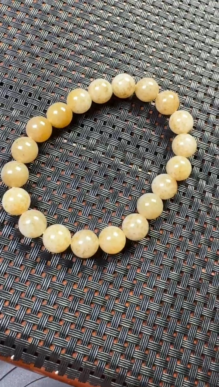 未镶嵌手串和田玉金山卡10手串