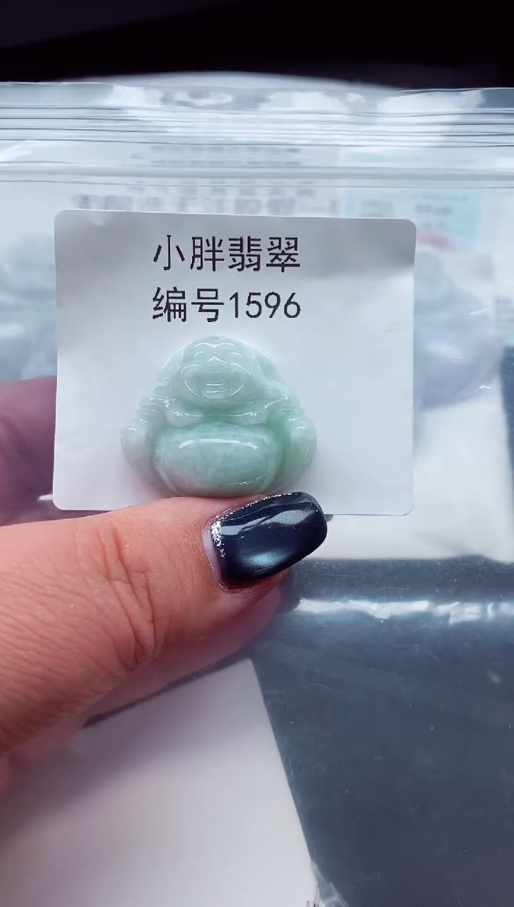 颈饰未镶嵌翡翠缅甸天然A货翡翠1596