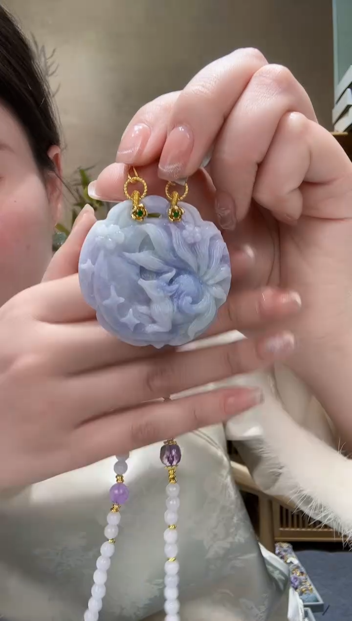 【闪购商品】翡翠颈饰未镶嵌吊坠