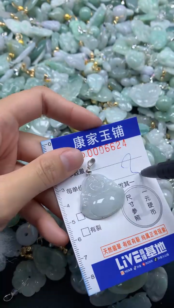 颈饰未镶嵌翡翠6624