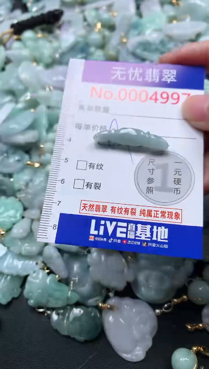 颈饰未镶嵌翡翠4997