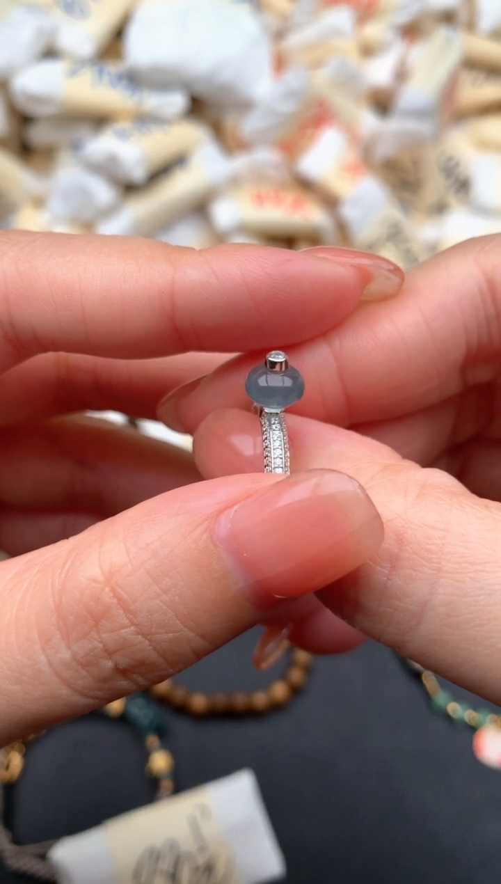 银S925镶嵌挂件翡翠 多样性发货（发一个）