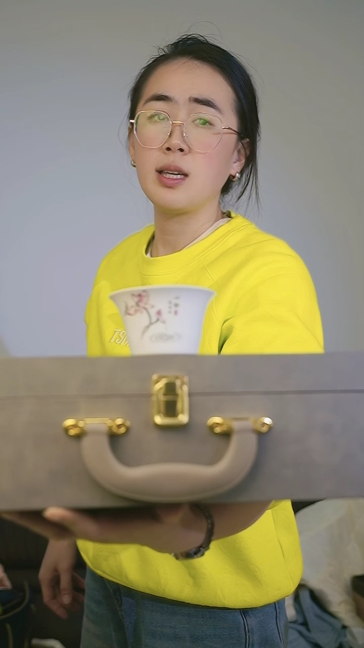 【闪购商品】羊脂玉荷花款中国非遗茶具礼盒套装1套发货