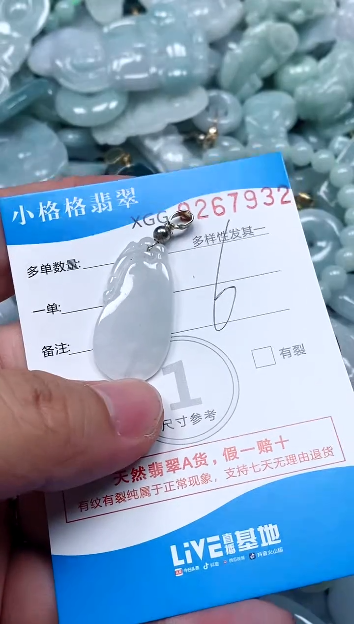 翡翠未镶嵌颈饰闪购商品0267932