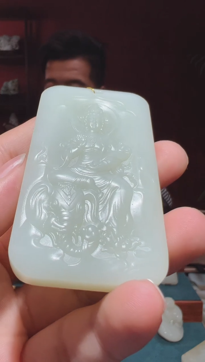 【闪购商品】和田玉吊坠(不含链)未镶嵌1