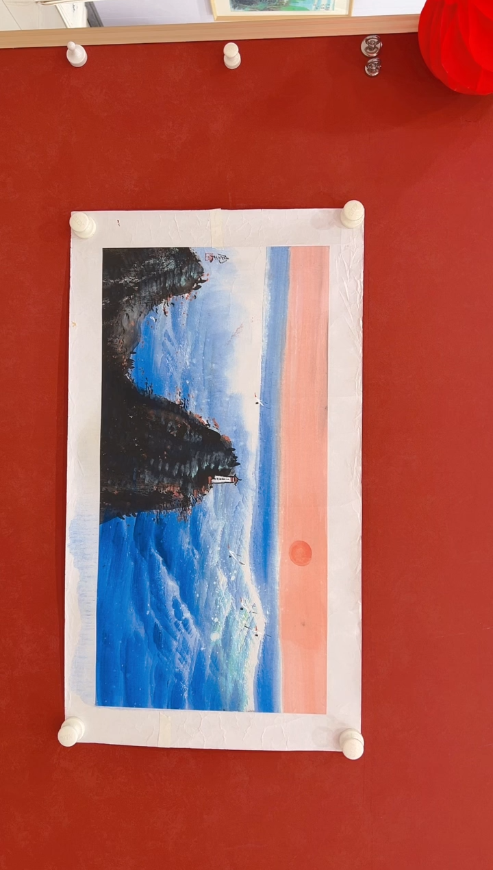 【闪购商品】书法周智慧            国画大海