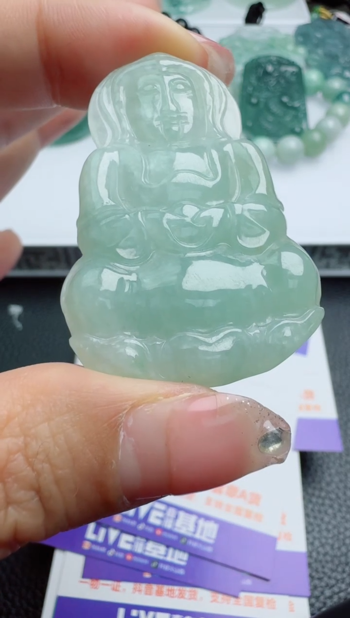 【闪购商品】翡翠颈饰未镶嵌多样性随机发其一