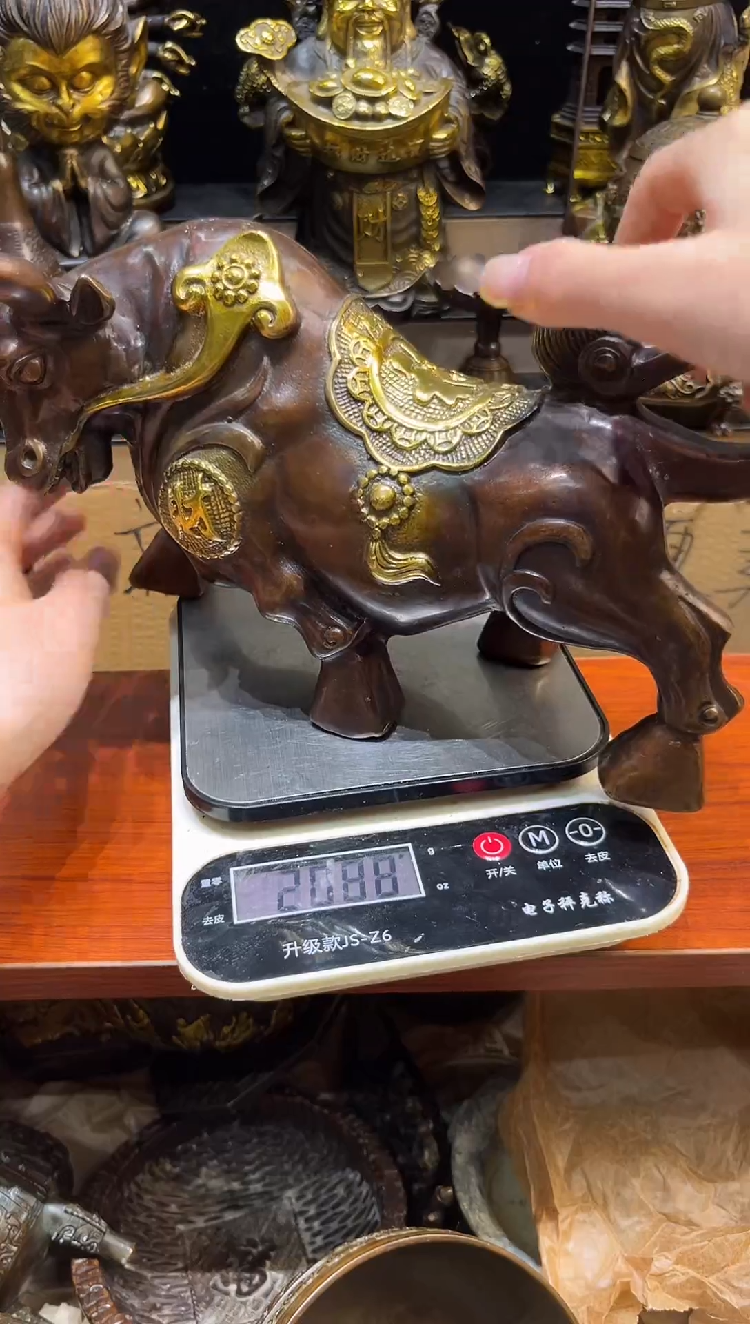 铜直播链接精雕铜器