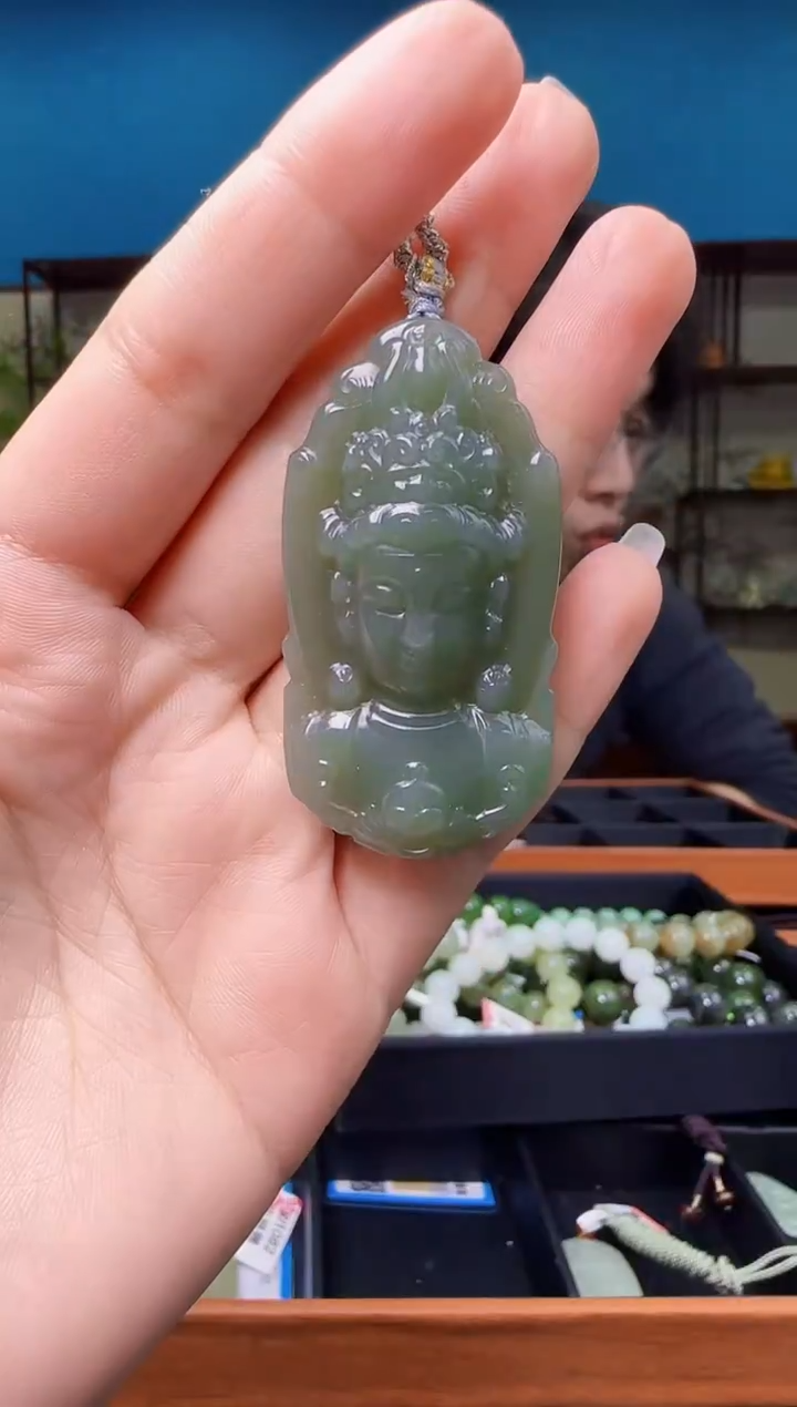 颈饰未镶嵌和田玉1