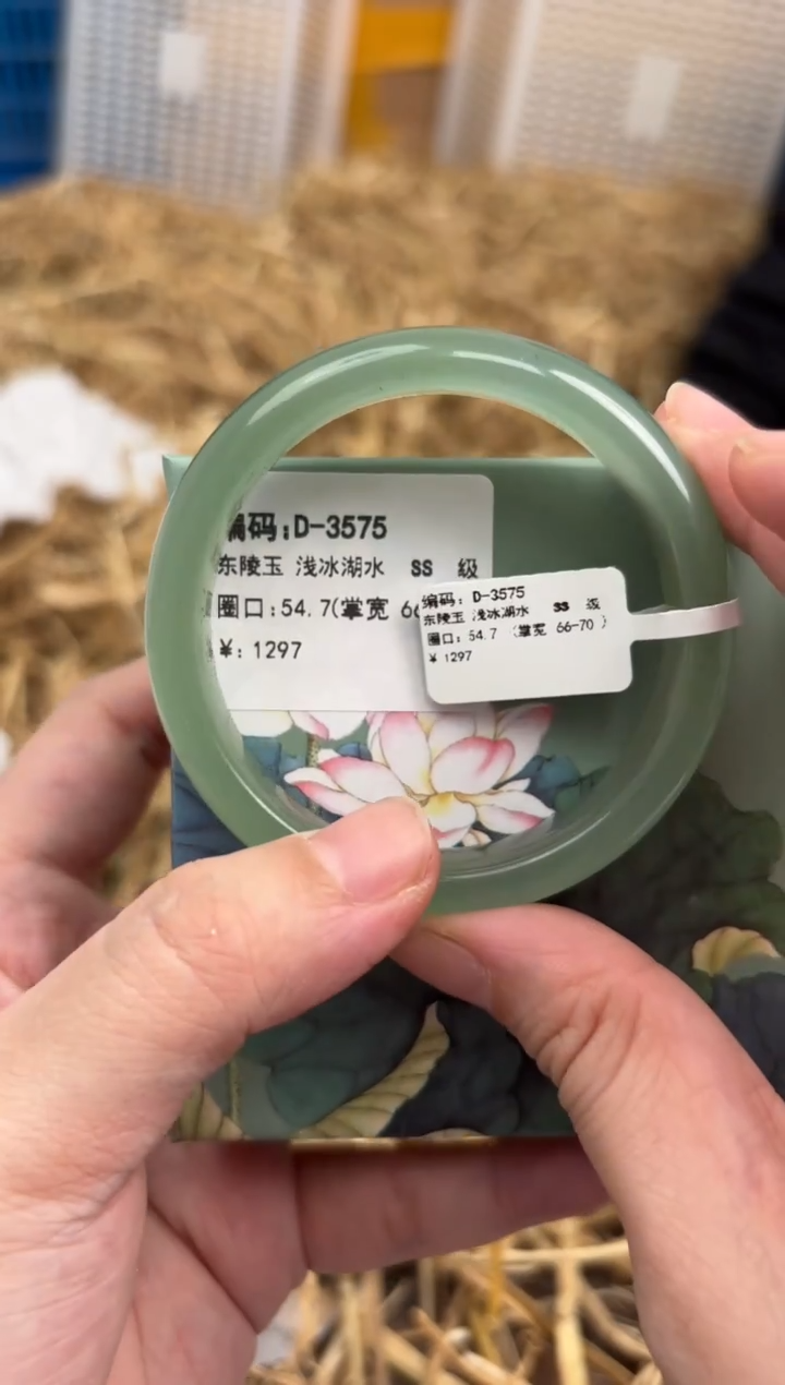 未镶嵌手镯石英质玉D-3575