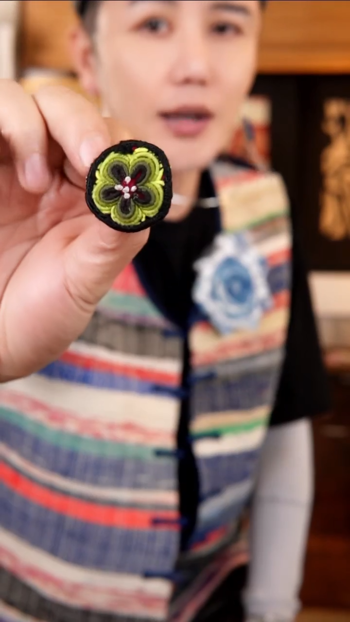 刺绣0103 高吉文创  直播老绣