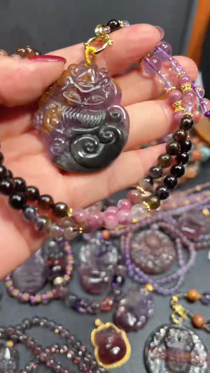 【闪购商品】水晶颈饰未镶嵌【百晶灵儿】天然水晶定制款