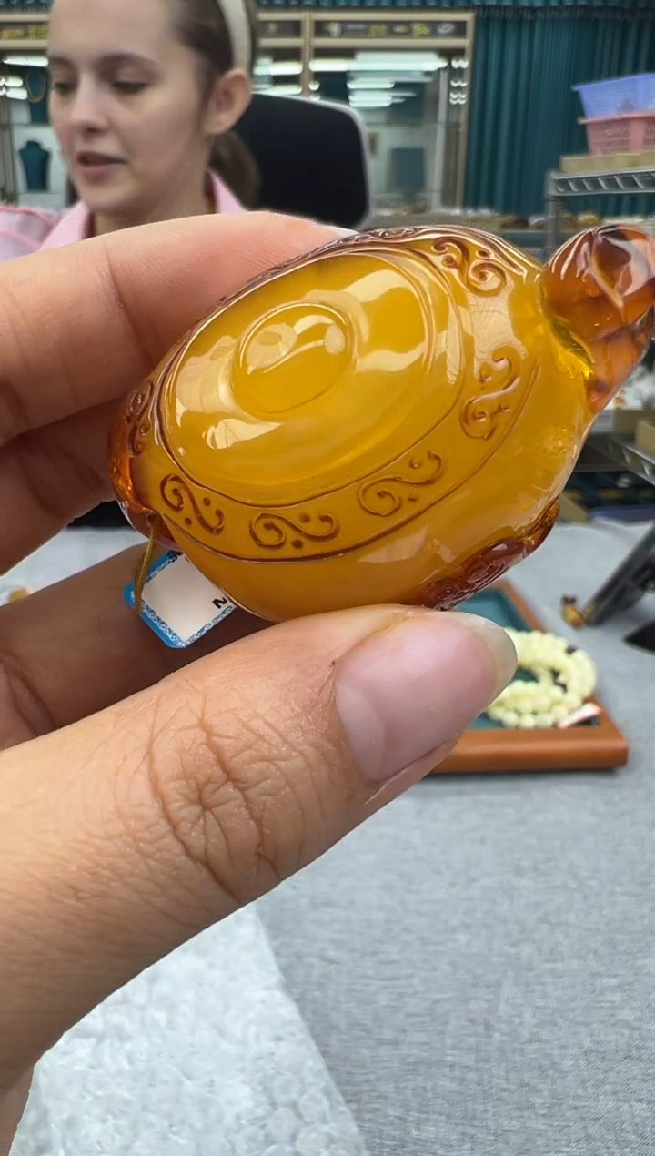 未镶嵌颈饰琥珀218秒拍号假一罚十