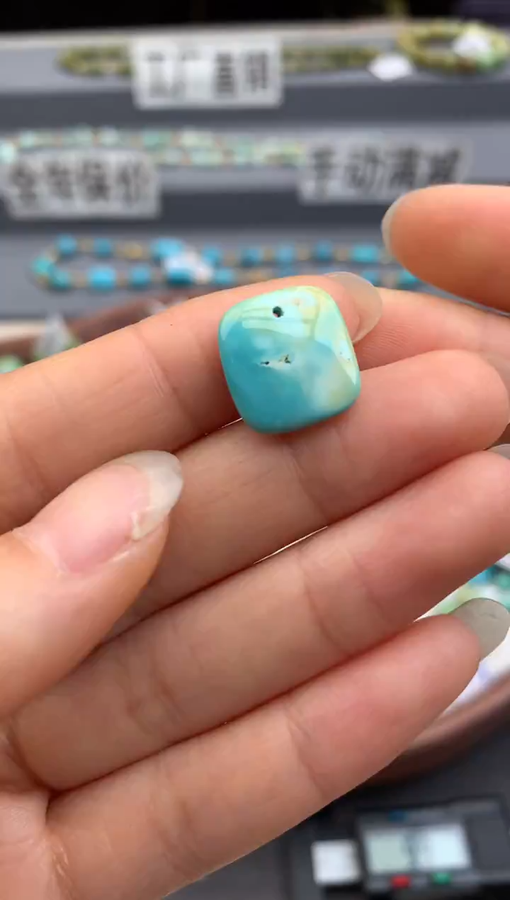 未镶嵌绿松石单珠茜.G10