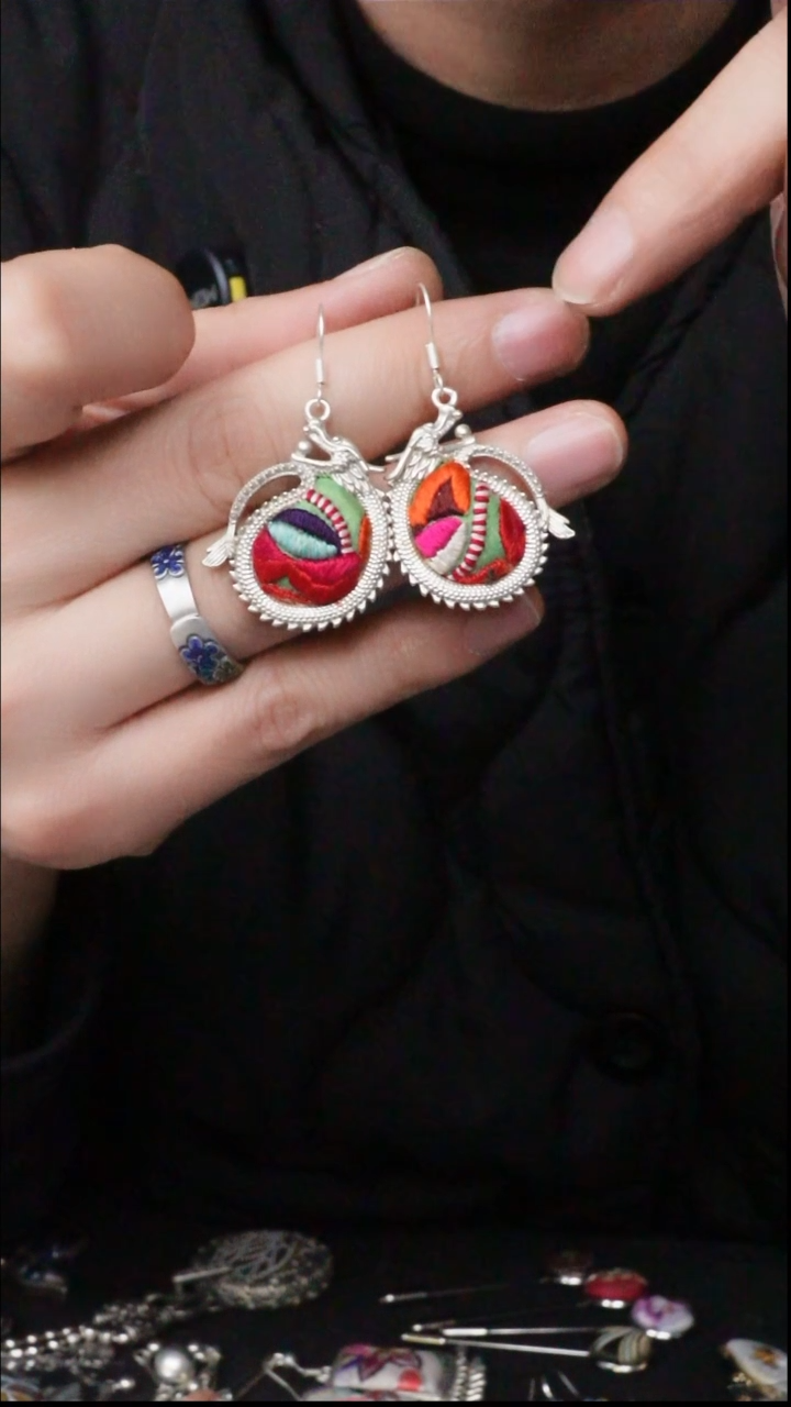 【闪购商品】刺绣0156高吉文创  直播老绣