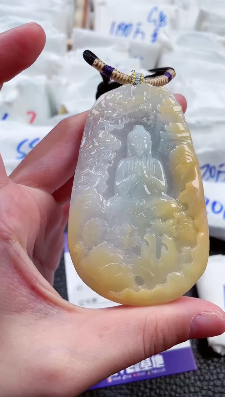 【闪购商品】翡翠颈饰未镶嵌00008457大日