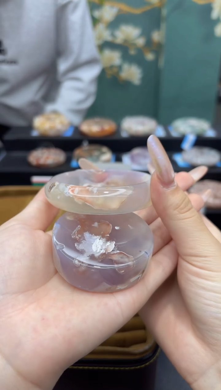 【闪购商品】石英质玉未镶嵌手镯C526(58圈赠送镯心)