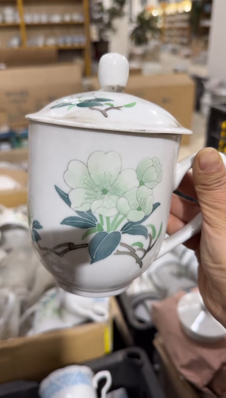 【闪购商品】摆件办公杯500毫升微瑕介意勿拍