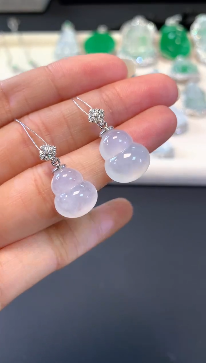 【闪购商品】翡翠吊坠(不含链)18K金镶嵌A281|(多样性发货）拍一发一