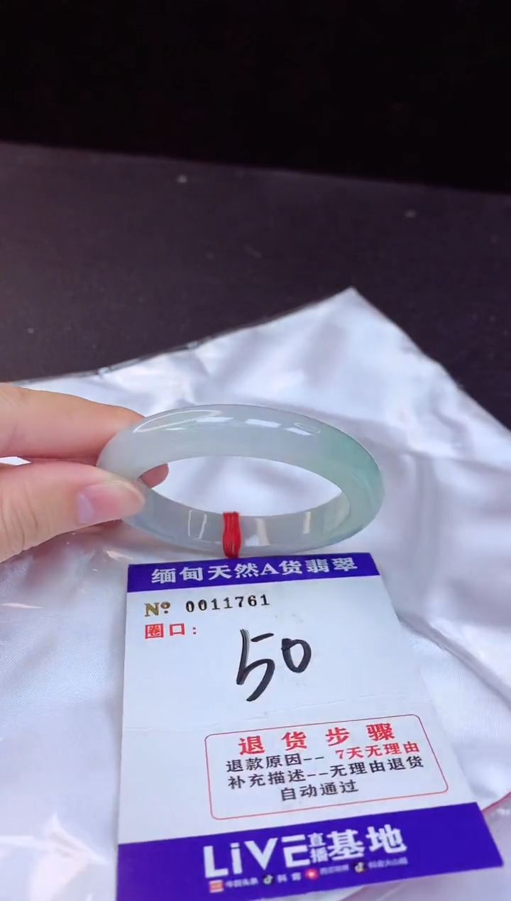 【闪购商品】翡翠手镯未镶嵌50+             