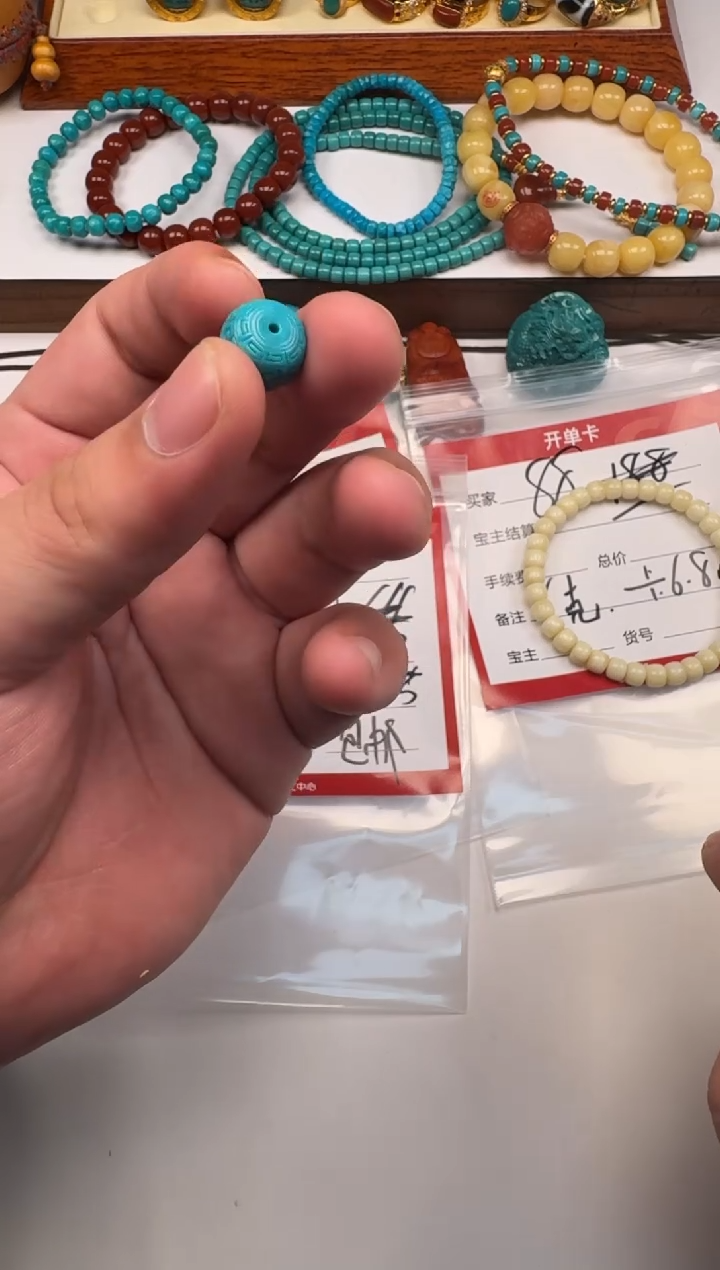 裸石蜜蜡未镶嵌紫***~手串手串