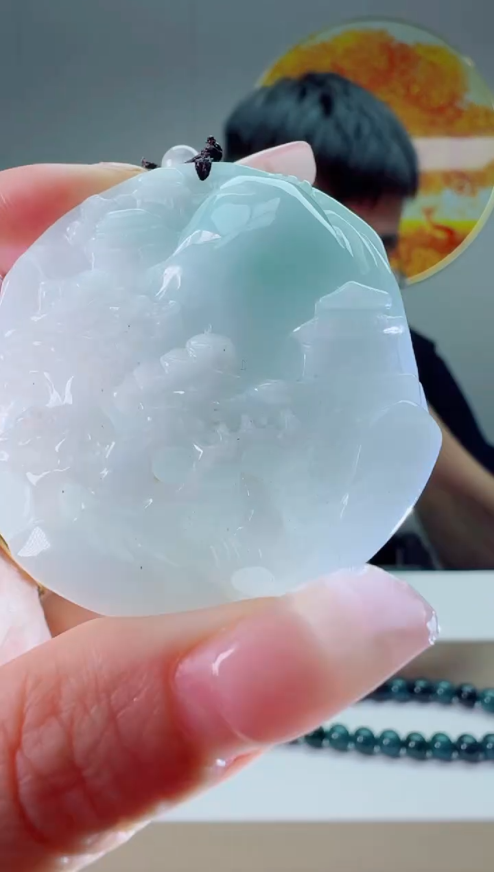 翡翠未镶嵌颈饰1111111111