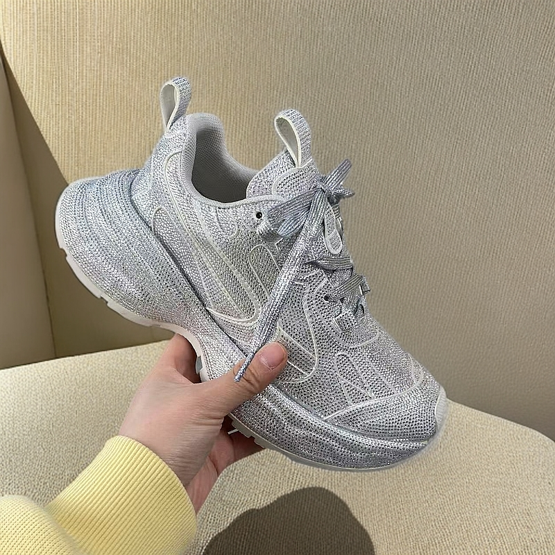 2608-A5-水钻老爹鞋女