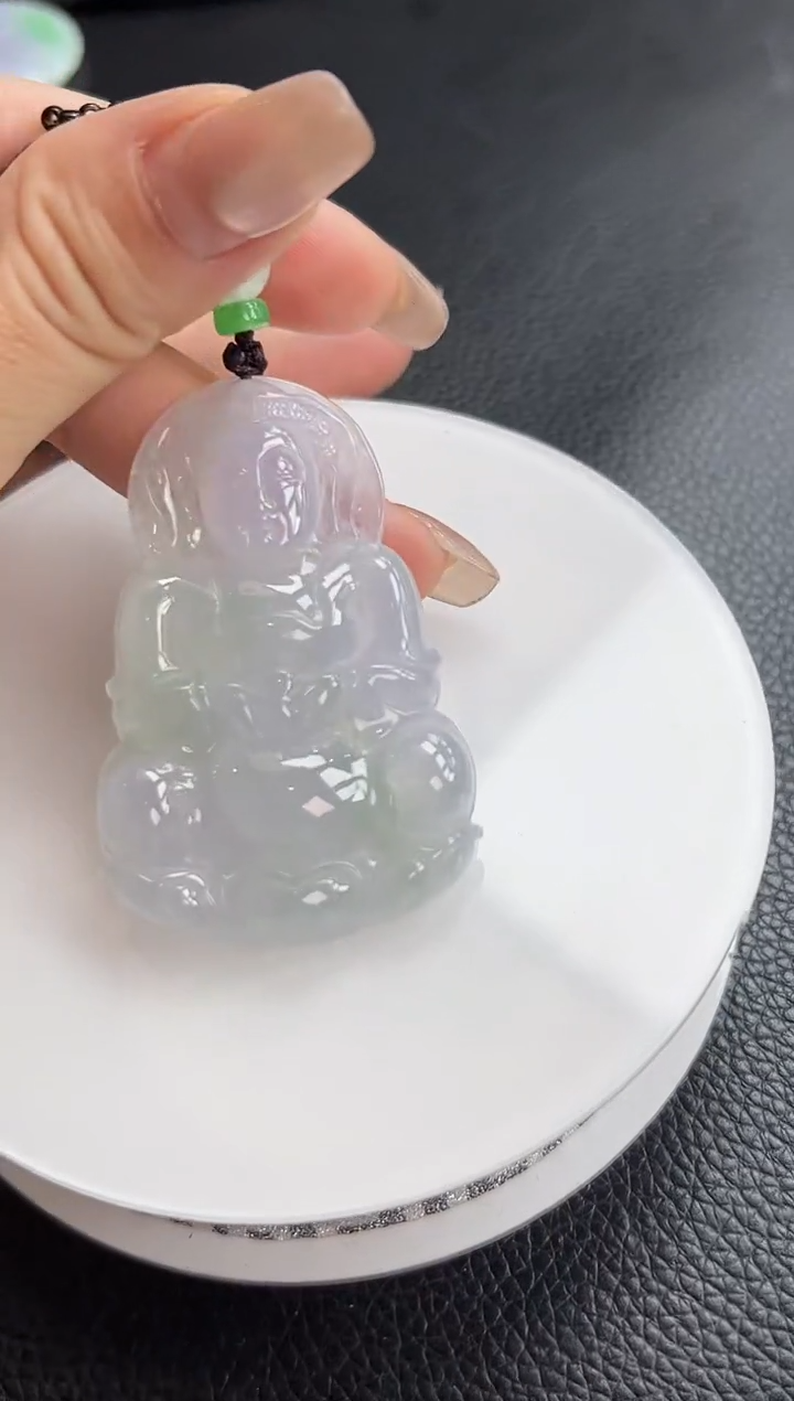 【闪购商品】翡翠颈饰未镶嵌观音