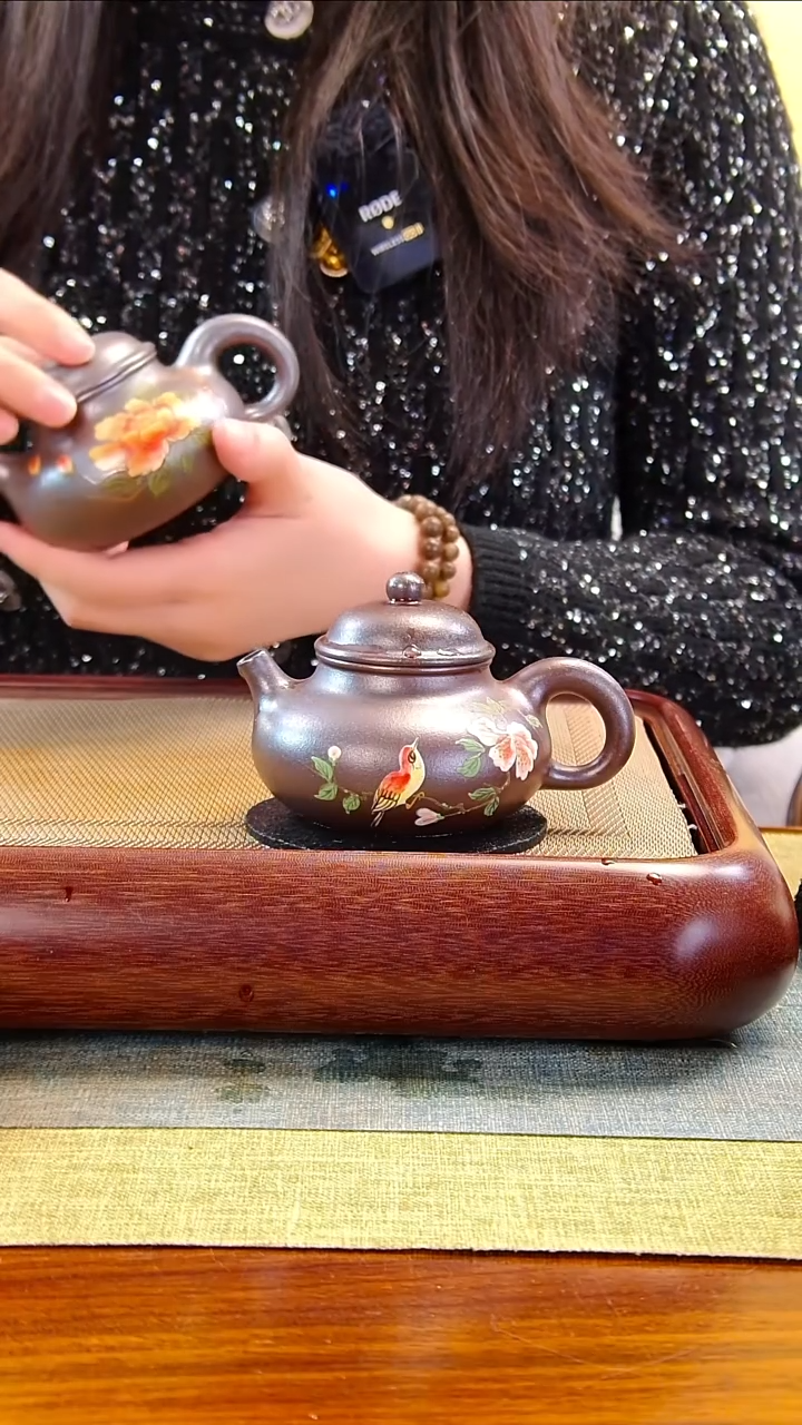 茶壶紫砂徐记福康 原矿紫砂 23