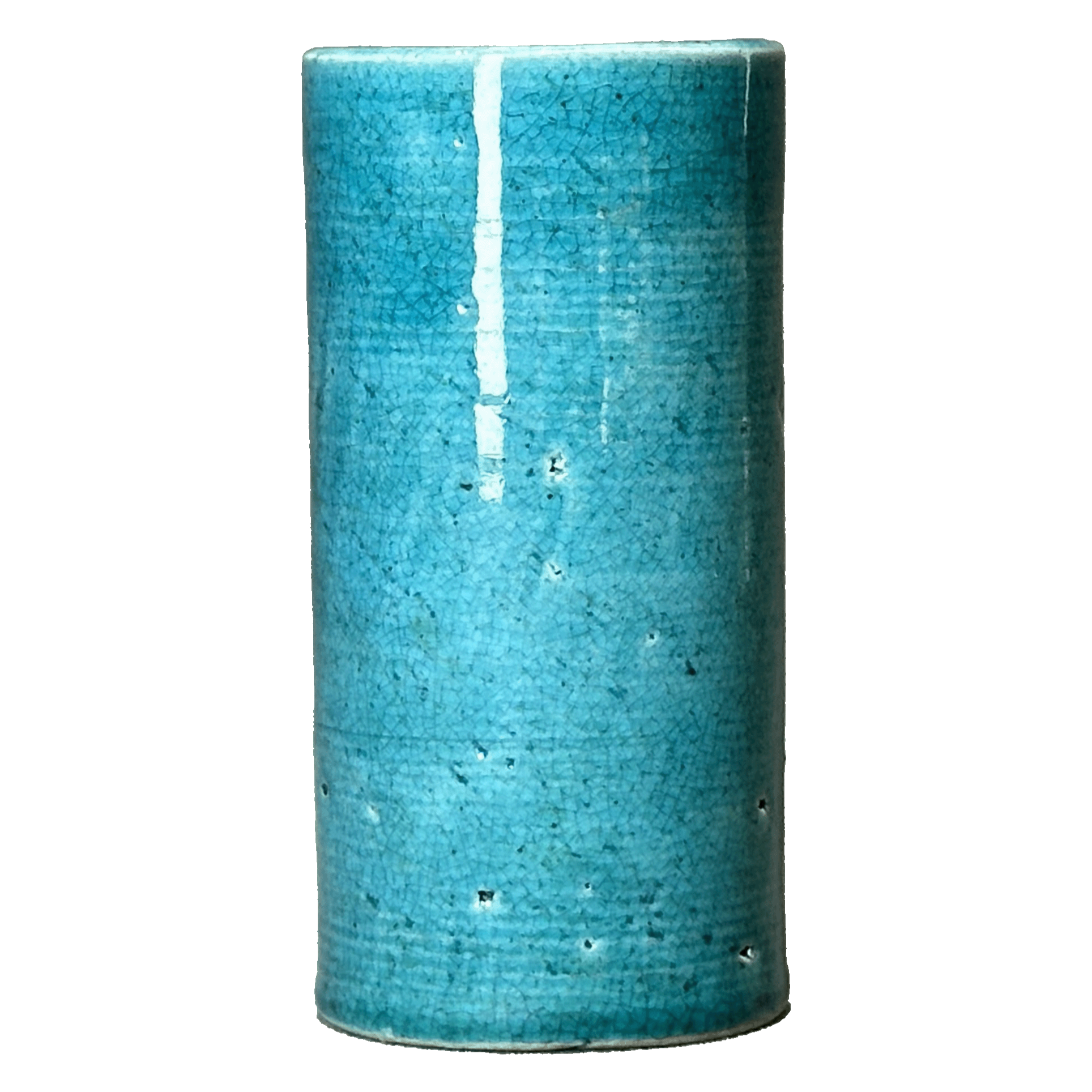 25321079y孔雀绿釉小香筒