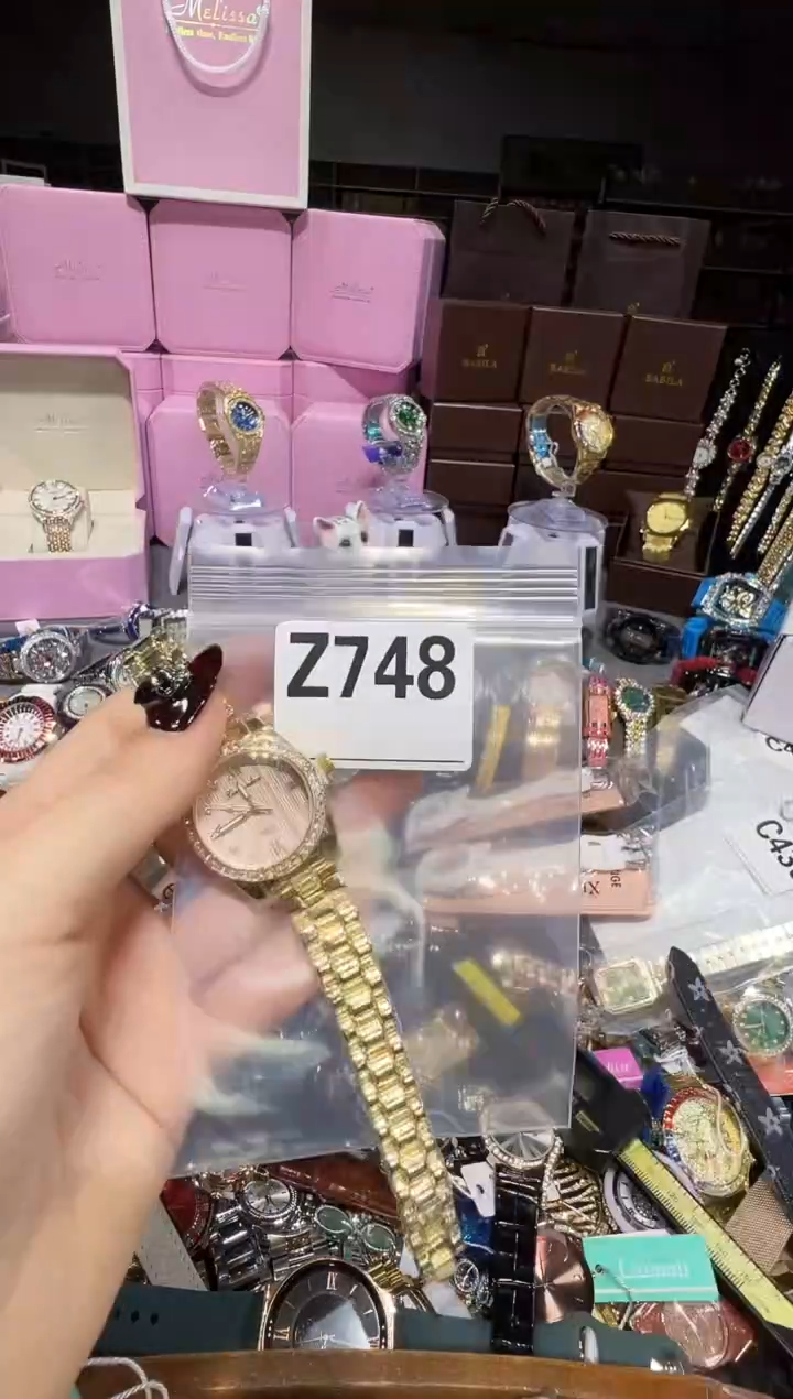 石英机芯不锈钢不锈钢直播定闪专用