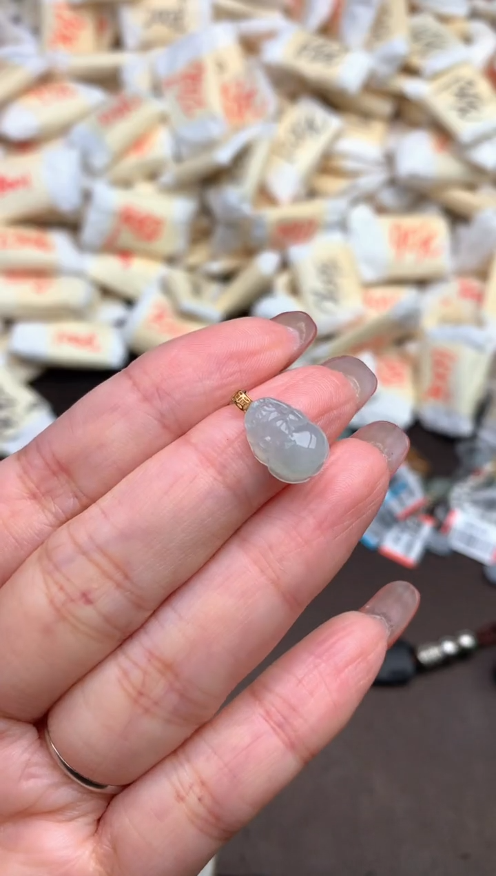 【闪购商品】翡翠颈饰18K金镶嵌—
