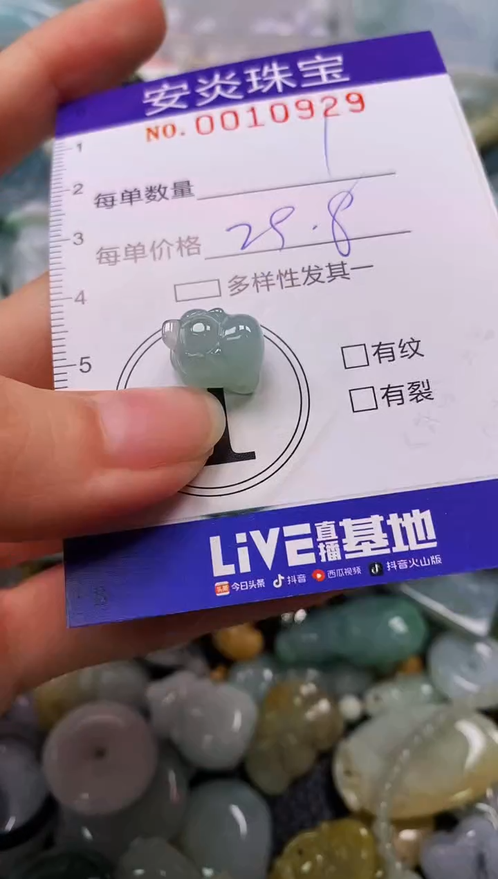 颈饰未镶嵌翡翠闪购0010929