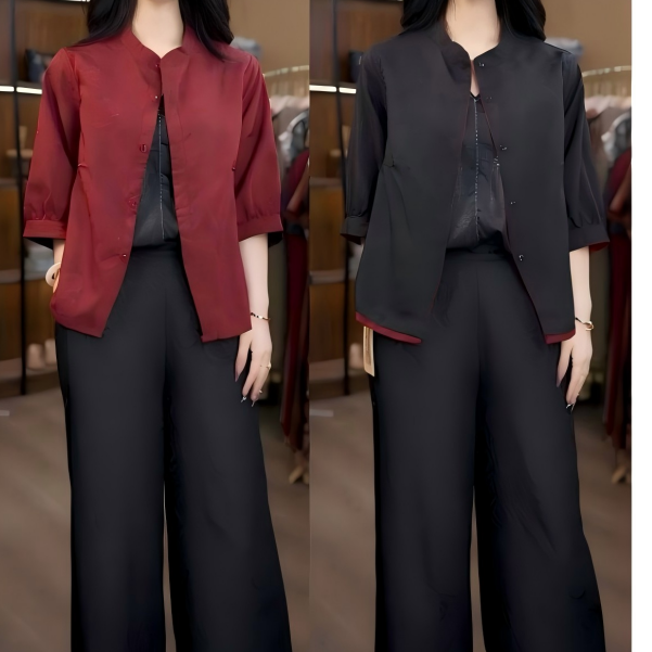 1077-46新款女士上衣外套