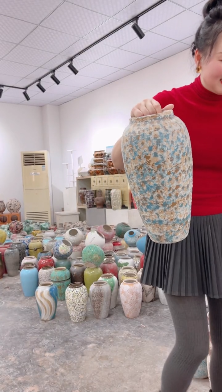 【闪购商品】瓶陶瓷花瓶 无花 微瑕zd334