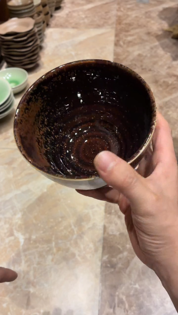 瓷片左*93 冀州窑长相思碗1个