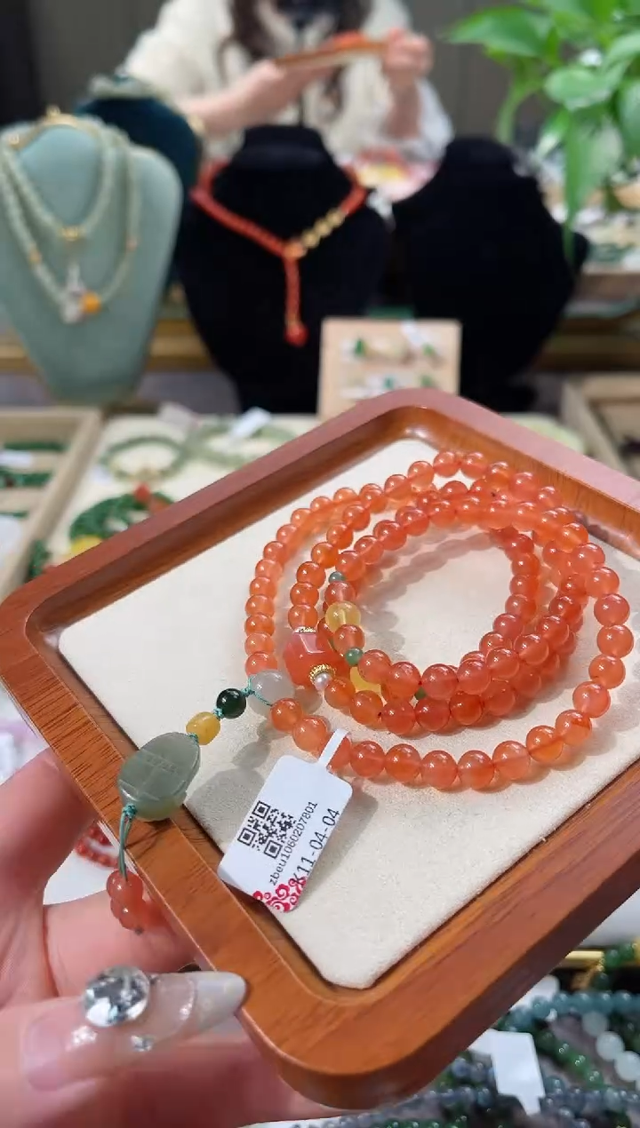 【闪购商品】南红玛瑙手链未镶嵌cs
