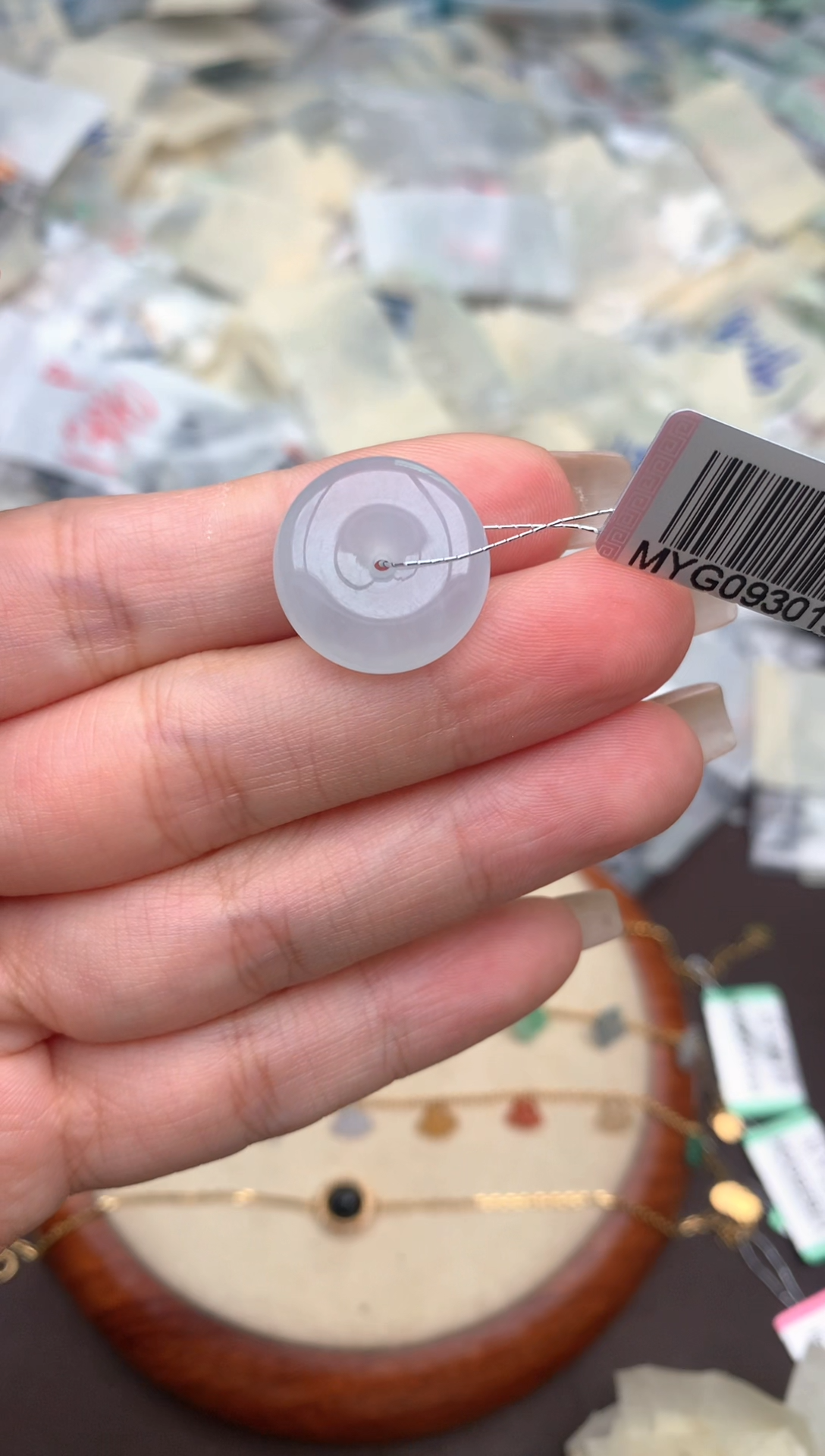 未镶嵌挂件翡翠一