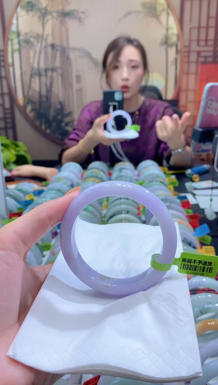 未镶嵌手镯翡翠000073724