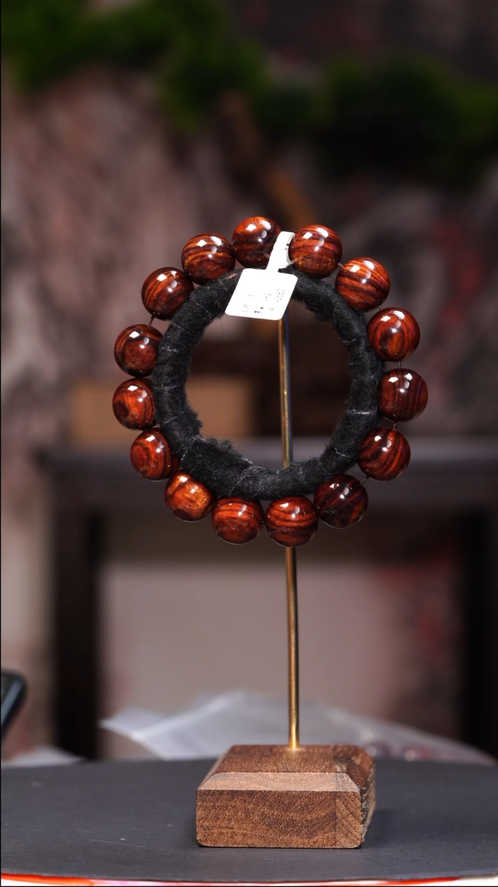 【闪购商品】黄花梨/降香黄檀手串/手链1.5圆珠