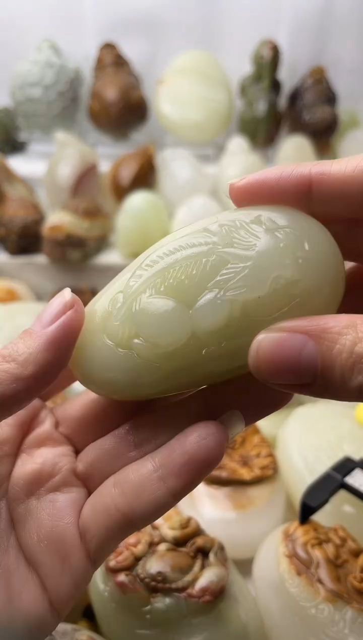 石材古青石棉纹正常不退换貔貅