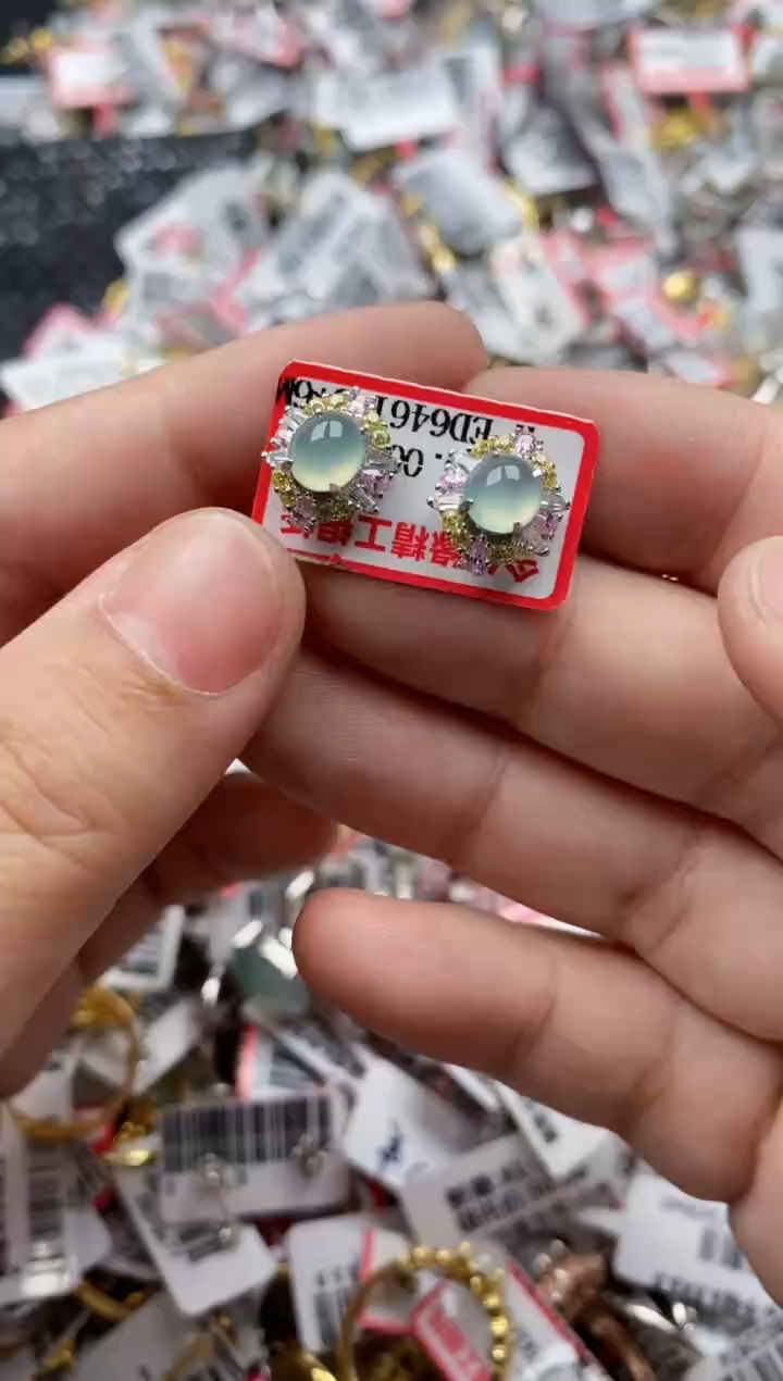 【闪购商品】翡翠戒指银S925镶嵌55555---1