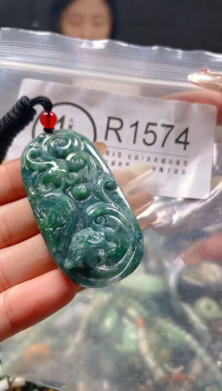 【闪购商品】翡翠颈饰未镶嵌/R/翡翠A货一图一物