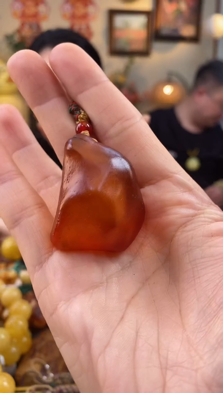 【闪购商品】琥珀颈饰未镶嵌吊坠