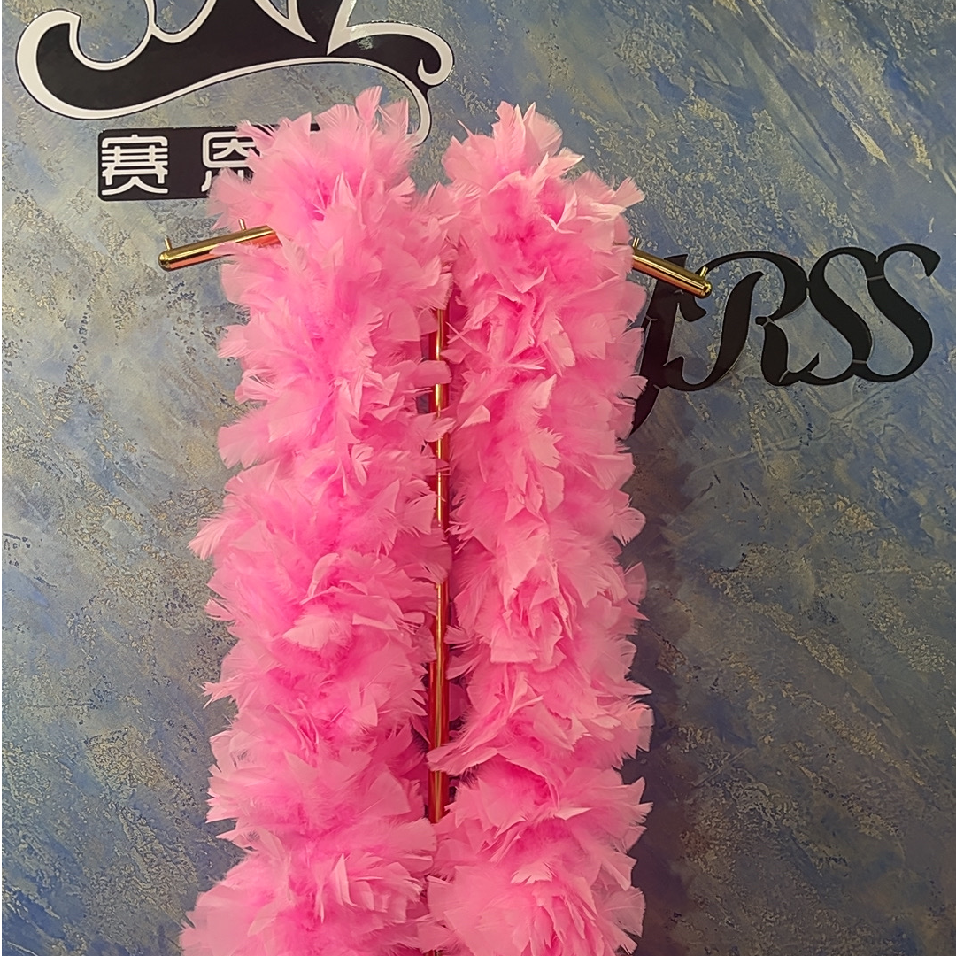 YRSS舞服♥新款雪花片羽毛飘袖