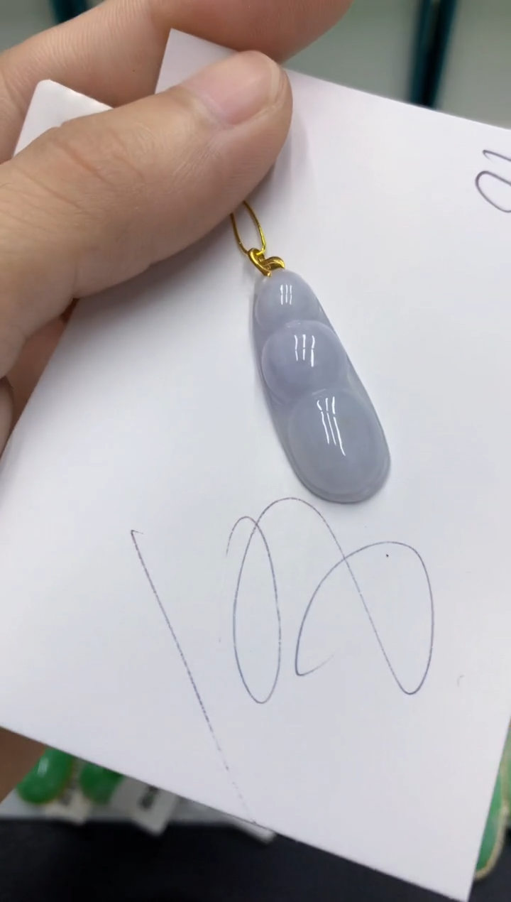 【闪购商品】翡翠18K金镶嵌颈饰翡翠