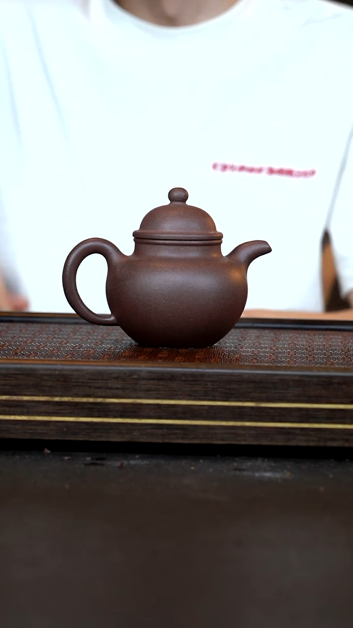茶壶紫砂  YZ      掇球    桃花泥   270cc