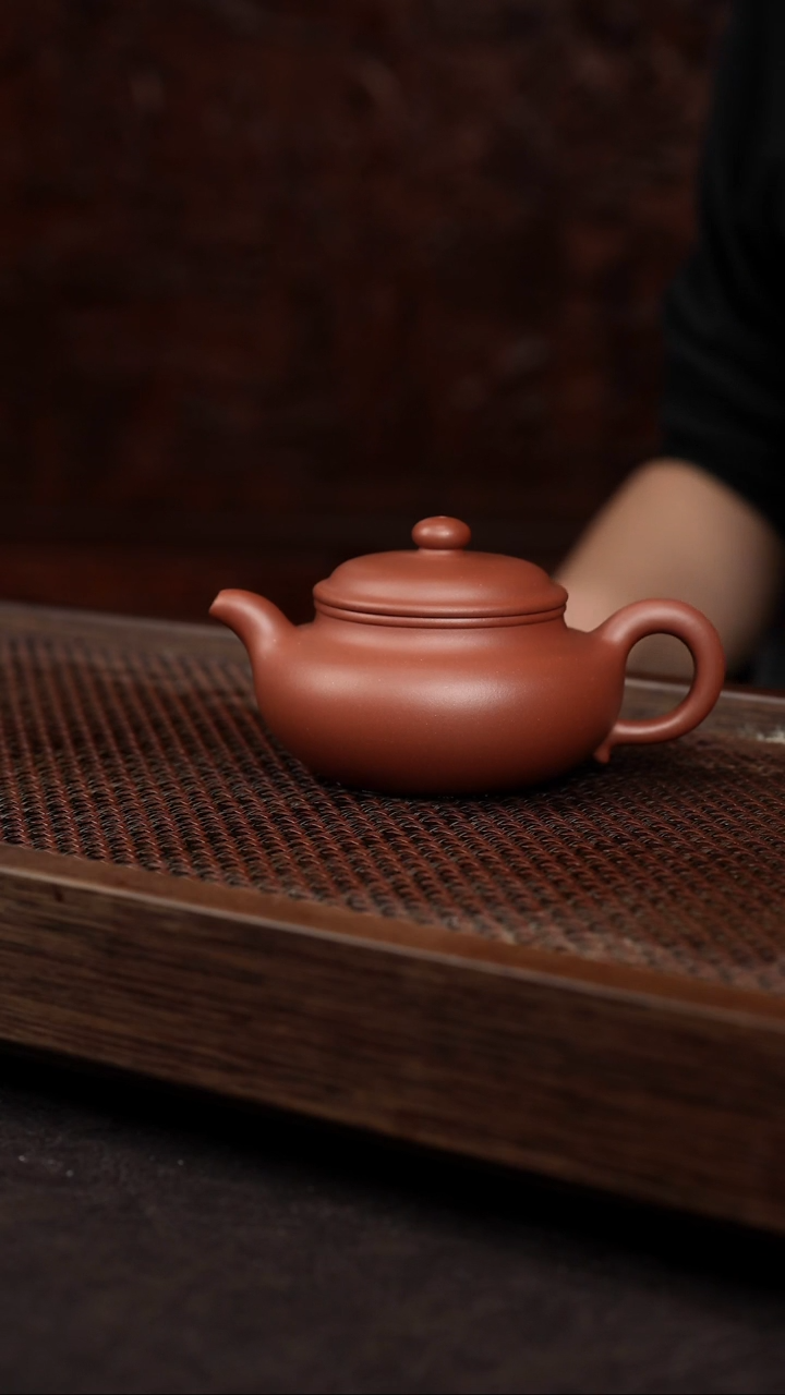 【闪购商品】紫砂茶壶底槽清仿古【带矿标证书】