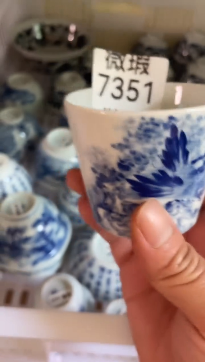 其他微瑕景德镇手工手绘陶瓷7351