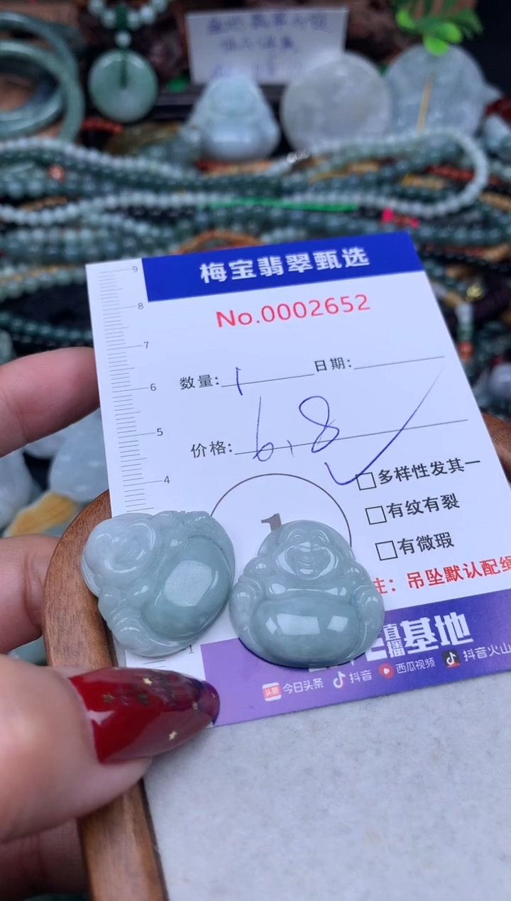 颈饰未镶嵌翡翠翡翠A货~多样性发一11155